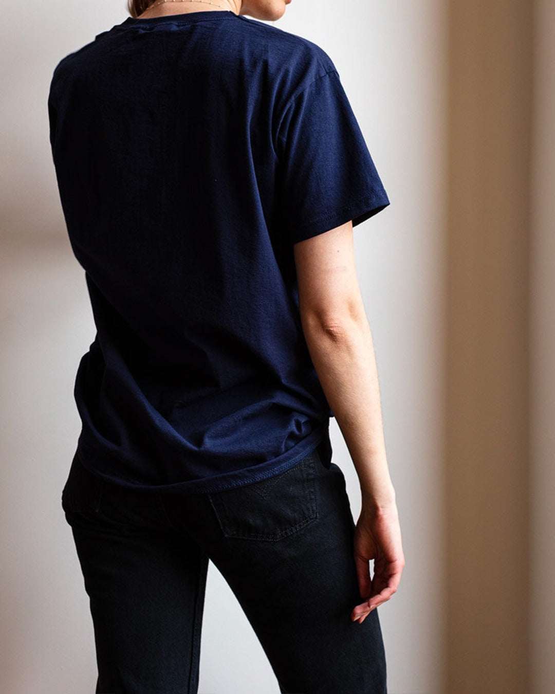 Merci - t-shirt - Beaumarchais Navy