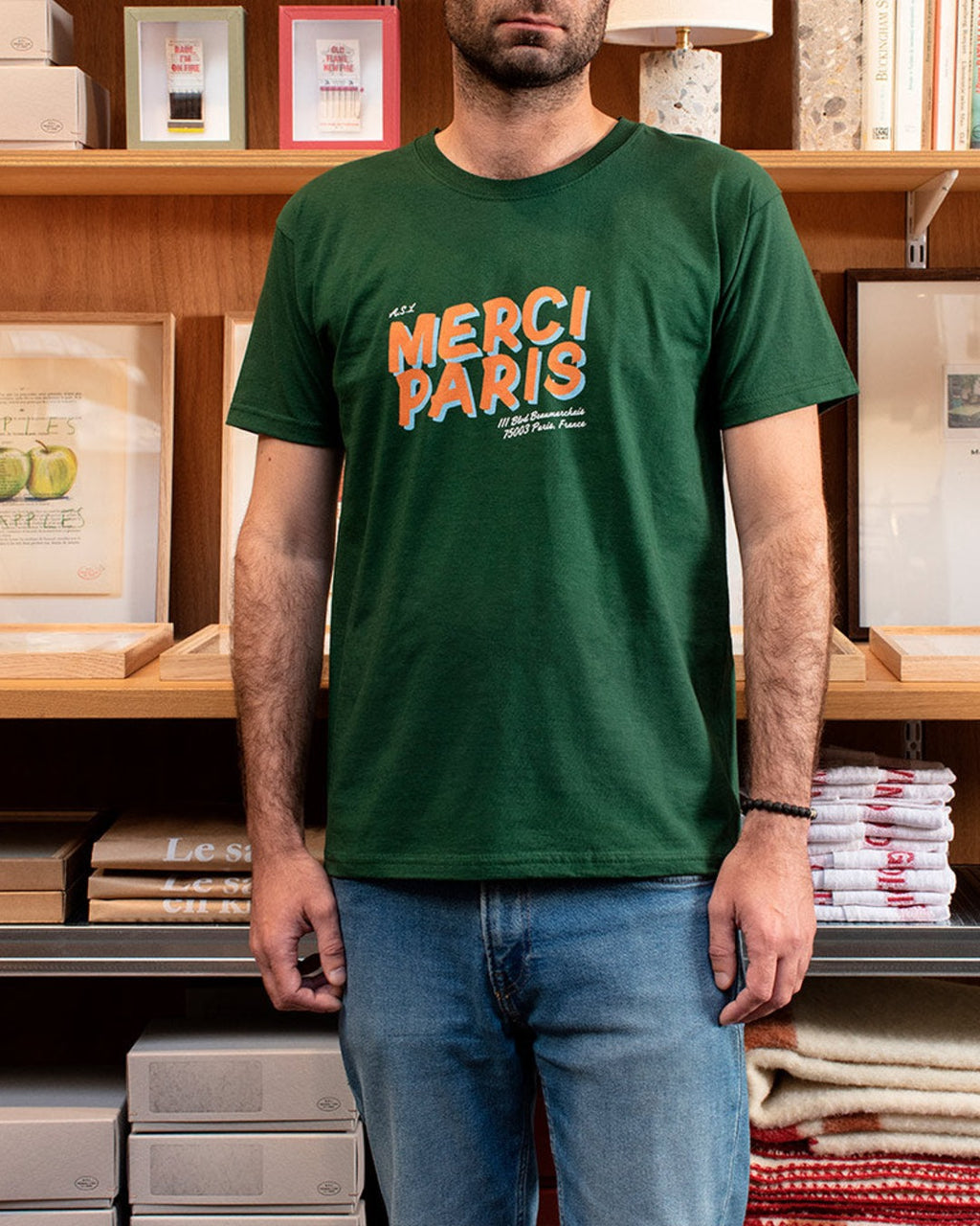 Merci  - T-shirt unisexe - Vert Forêt