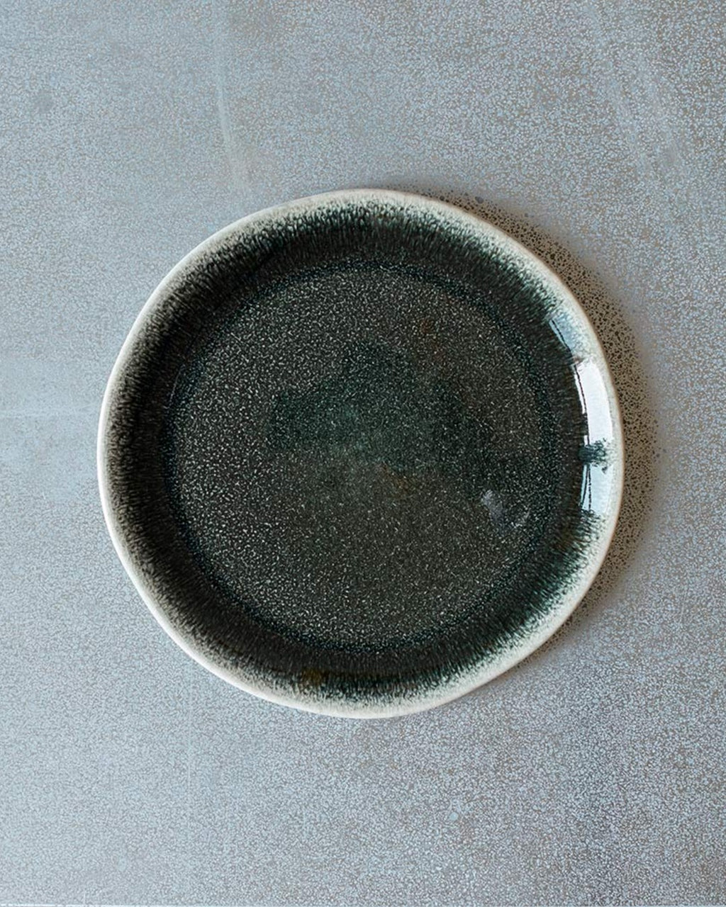 Jars Ceramistes - Maguelone dinner plate - Storm