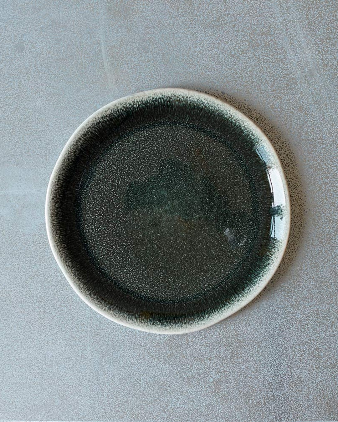Jars Ceramistes - Maguelone dinner plate - Storm