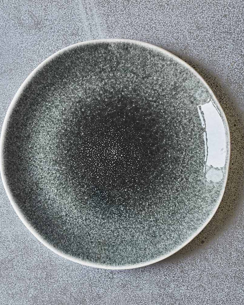 Jars Ceramistes - Maguelone dinner plate - Storm