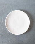 Mos - Assiette Plate En Grès - Crème