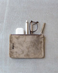 Merci - Pochette En Daim - Truffle