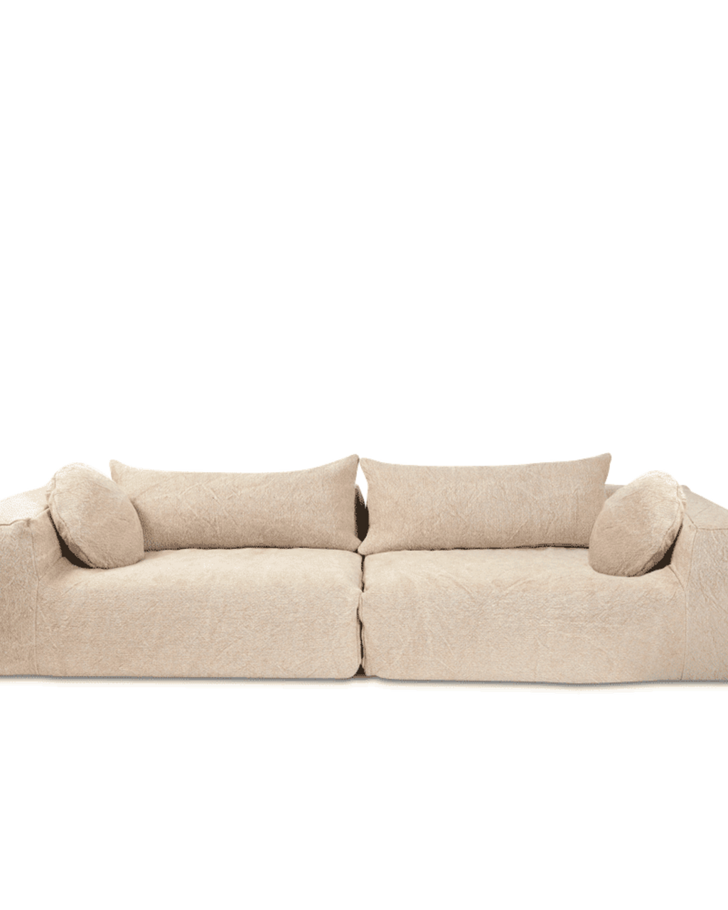 Bed And Philosophy - Canapé Slow Family 4 Places - Trame Flax