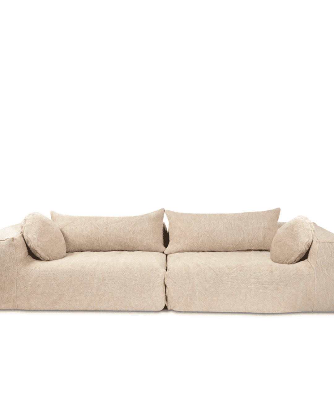 Bed And Philosophy - Canapé Slow Family 4 Places - Trame Flax