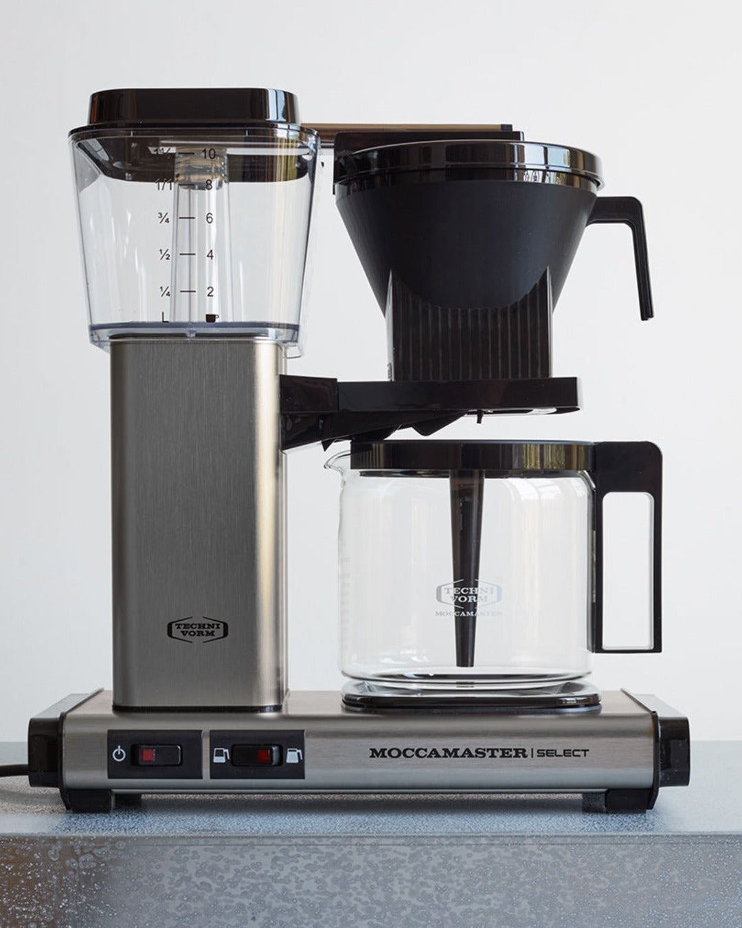 Moccamaster - KBG Filter Coffee Maker - Brushed Aluminium