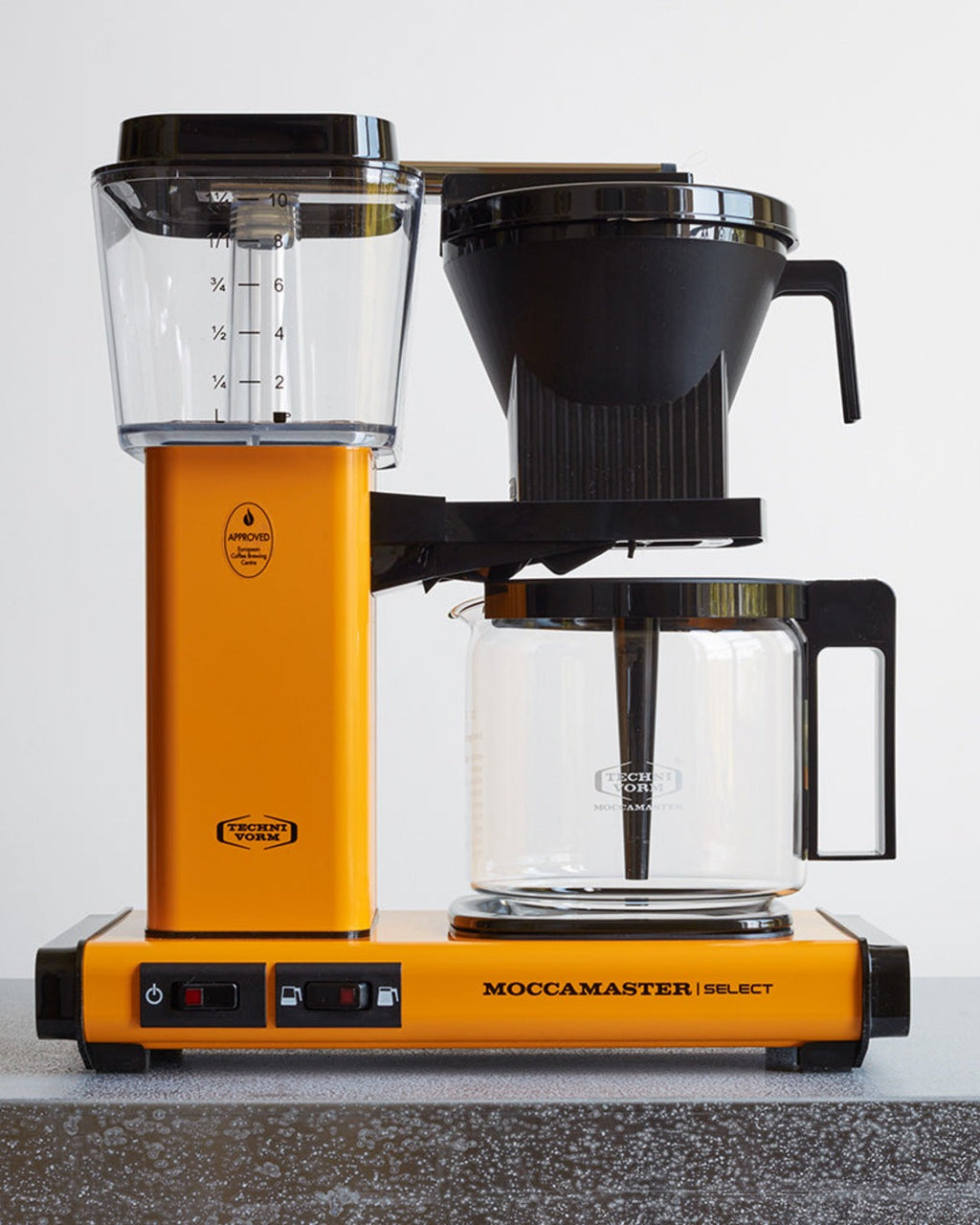Moccamaster - Cafetière Filtre Kbg Select - Jaune