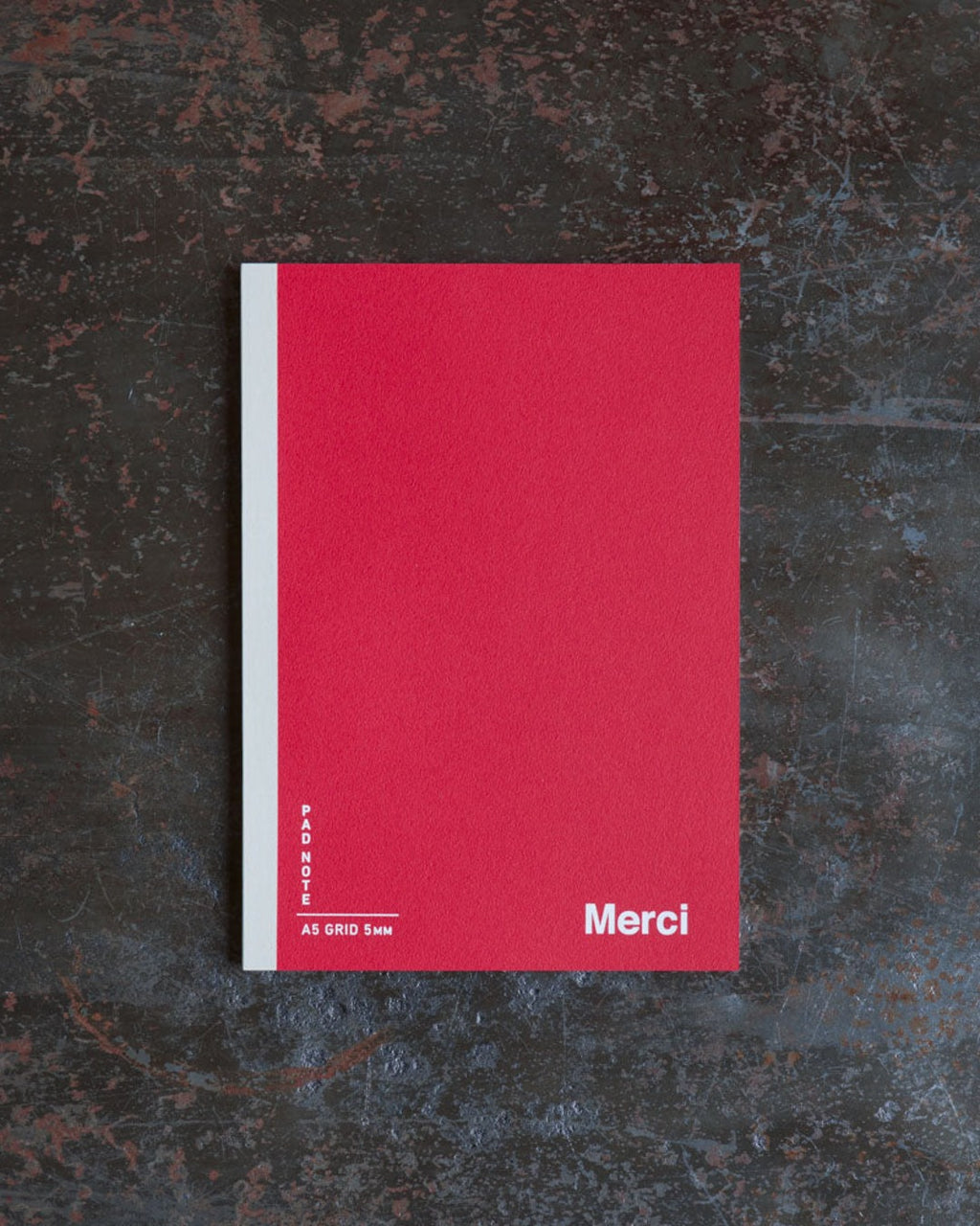 Merci x Taisei - Notebook A5 - Rouge