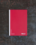 Merci x Taisei - Notebook A5 - Rouge