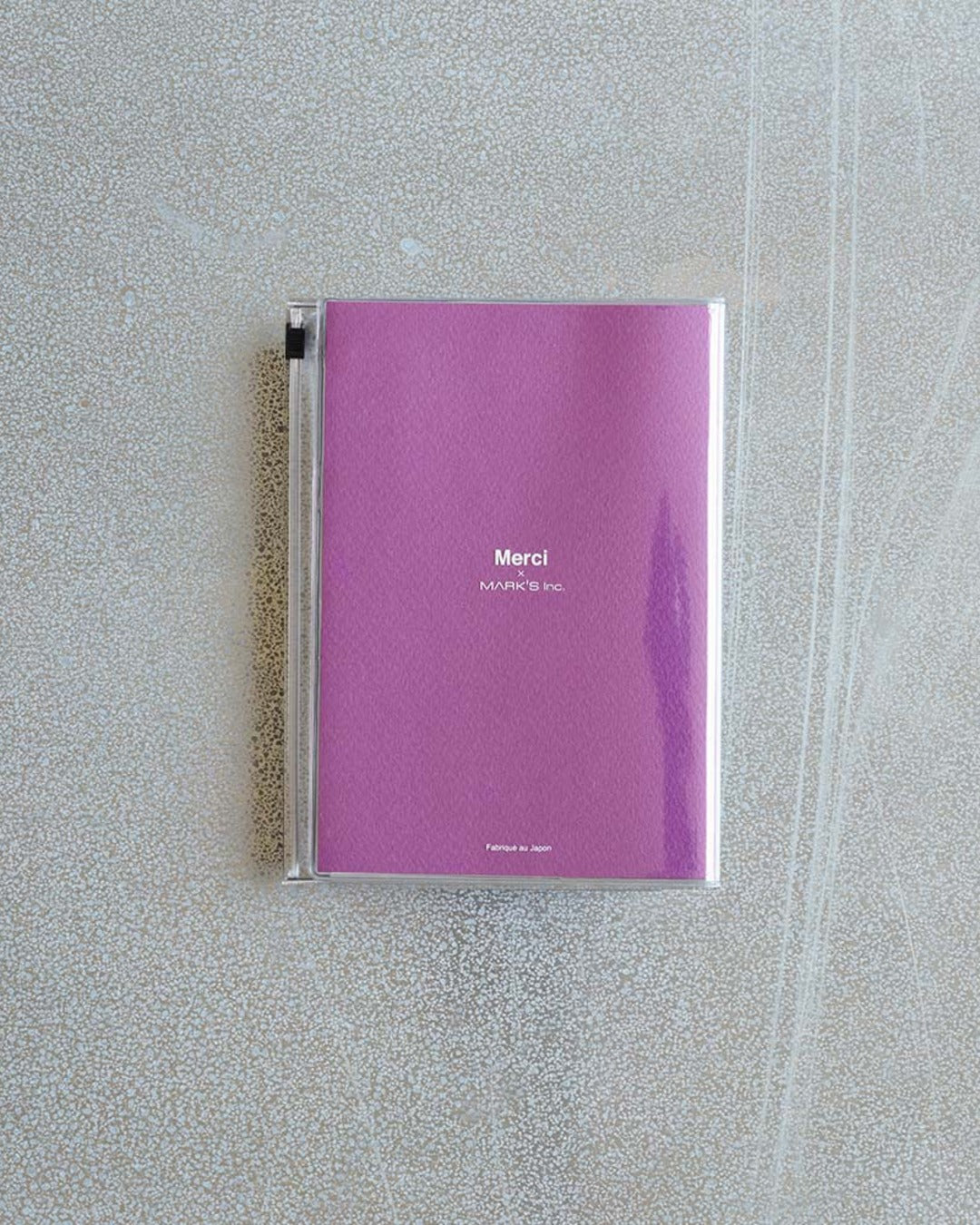 Merci x Marks - Merci notebook - Fuchsia