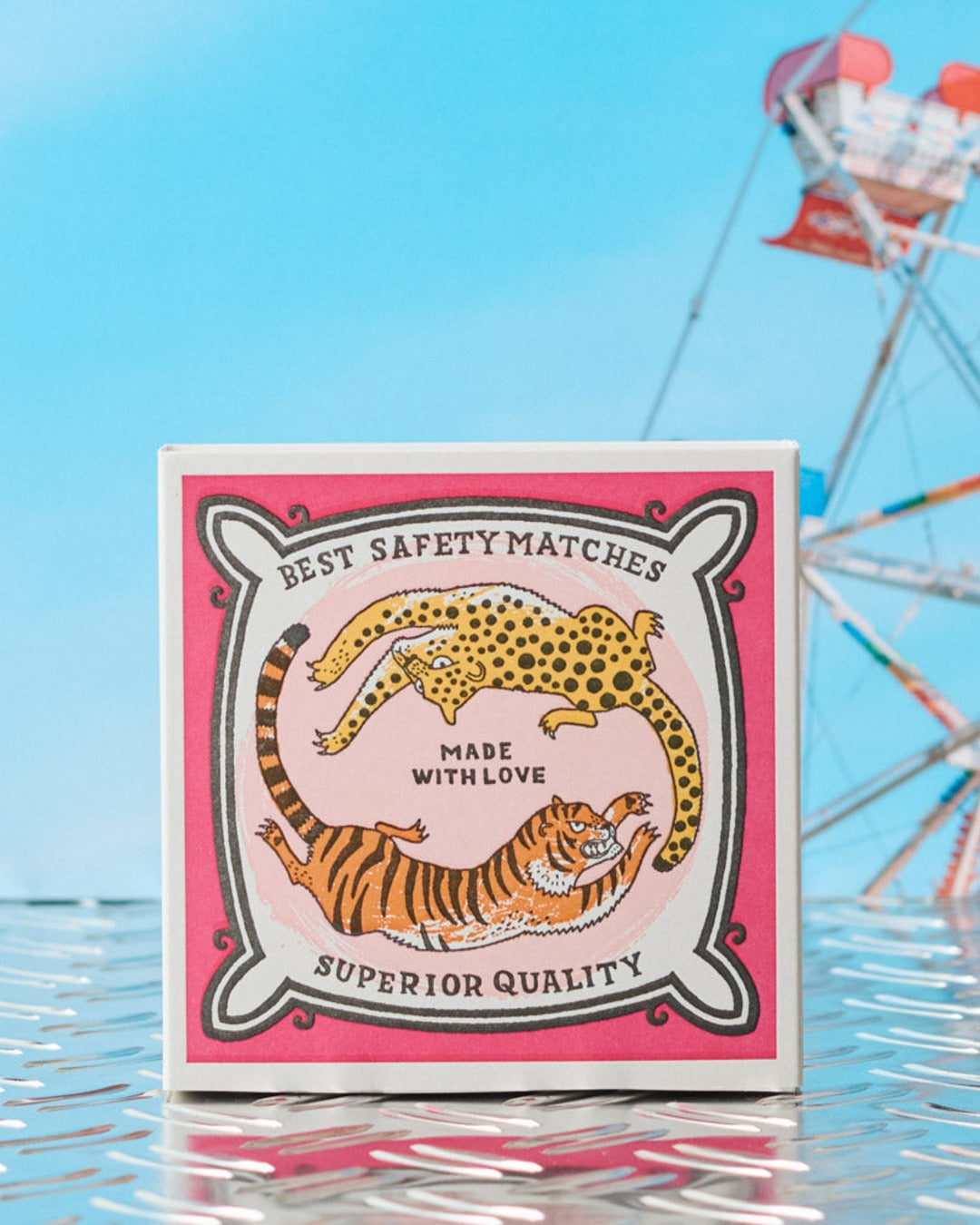 Archivist - Boîte De 150 Grandes Allumettes Tigre Léopard