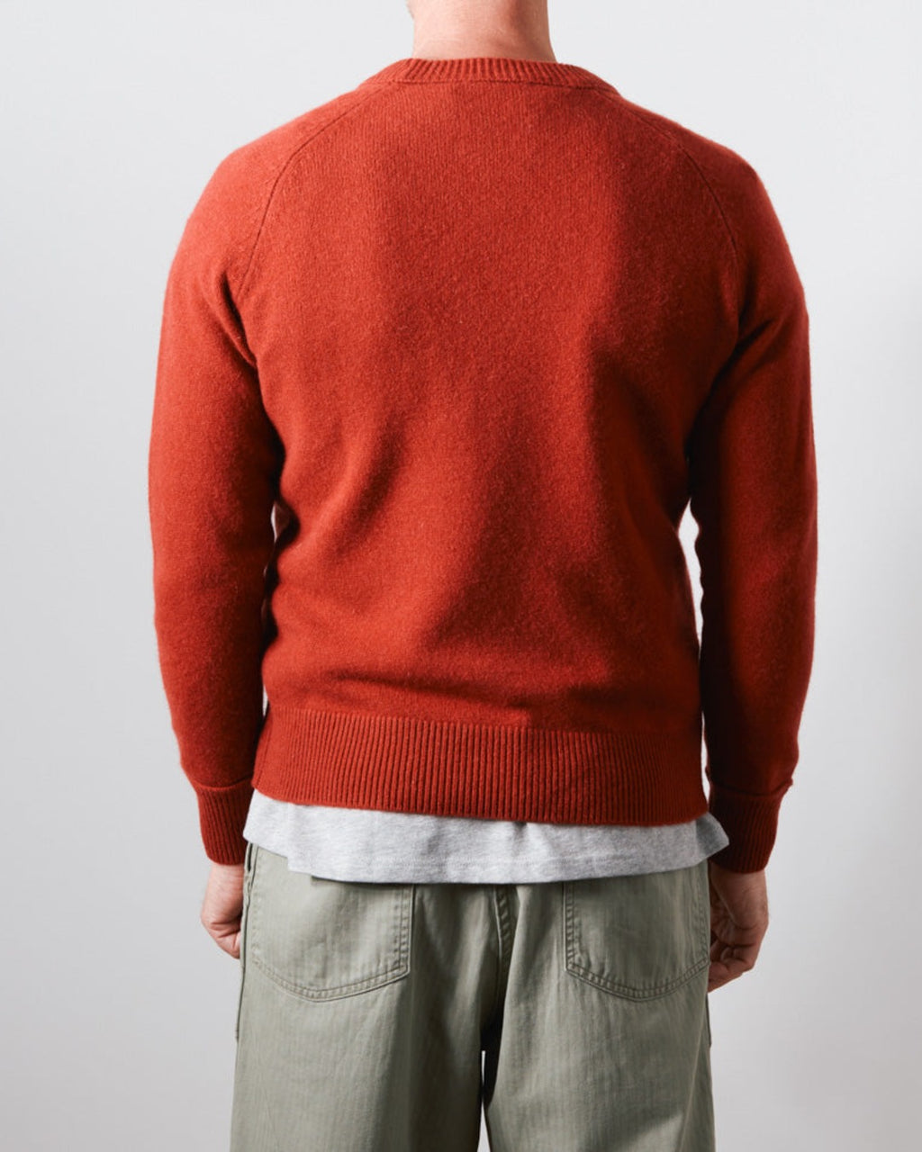 Merci - Pull Sweat Man en cachemire - Rouille