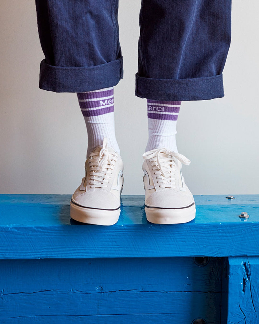 Merci - cotton socks - Lavandou