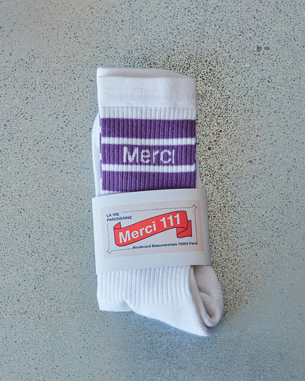 Merci - cotton socks - Lavandou