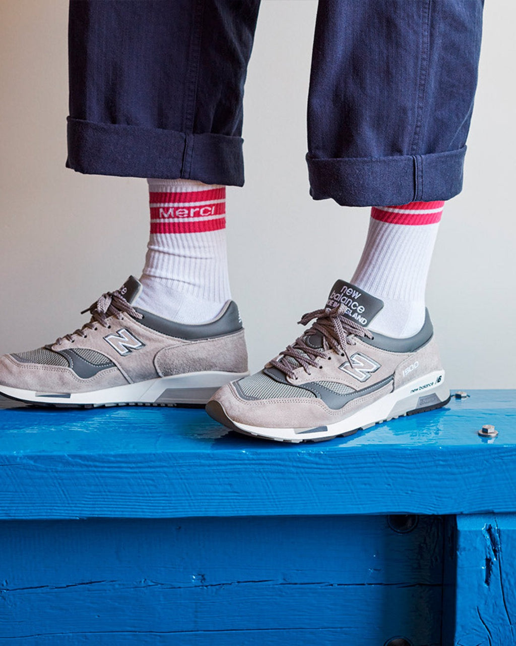 Merci - Chaussettes En Coton - Fushialili