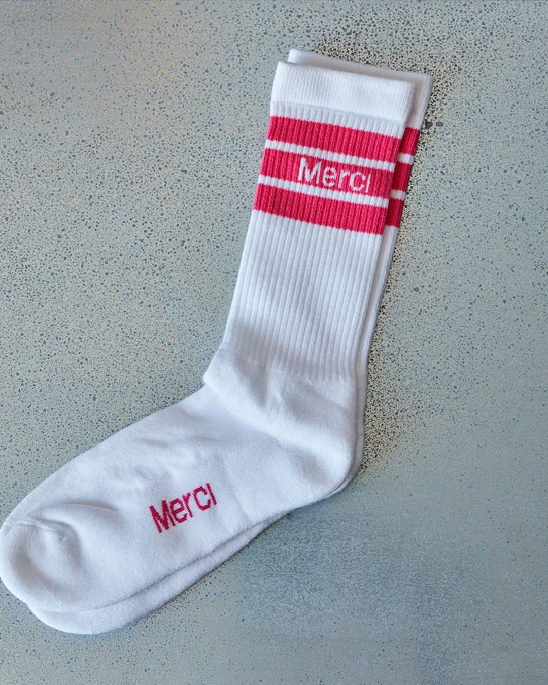 Merci - Chaussettes En Coton - Fushialili