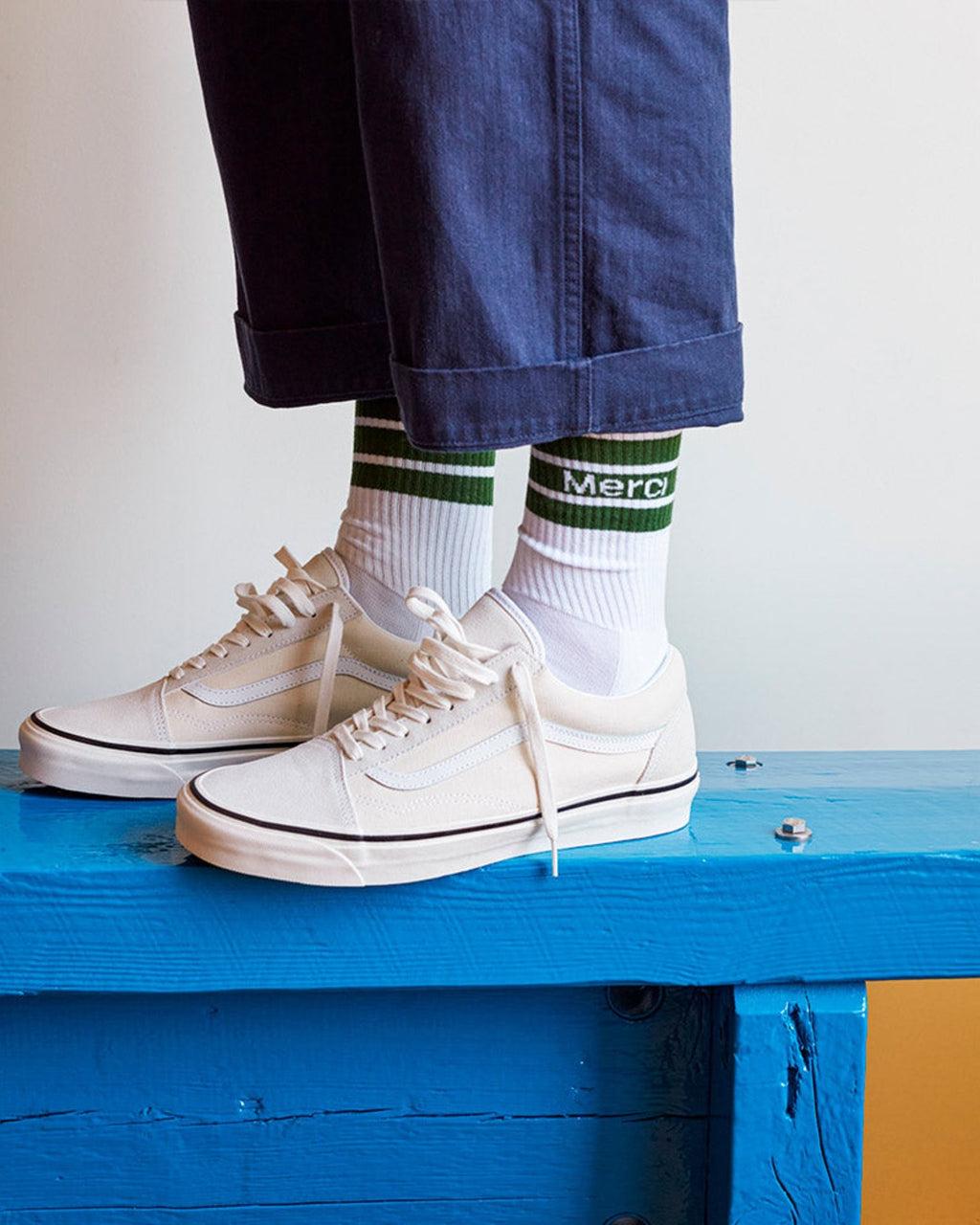 Merci - Chaussettes En Coton - Vertman