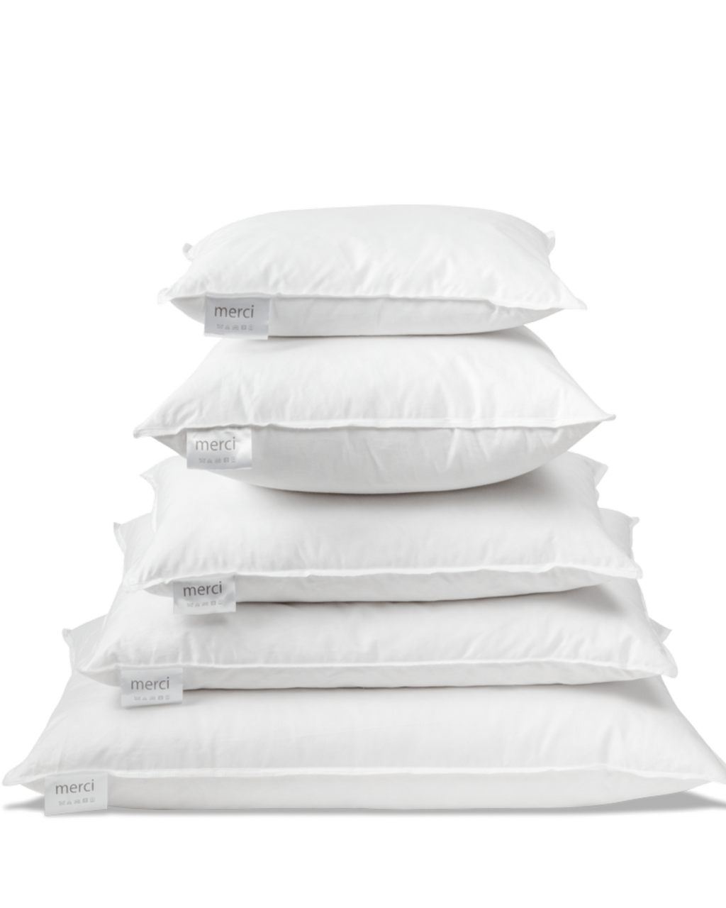 Merci - Goose Feather Cushion Insert - White