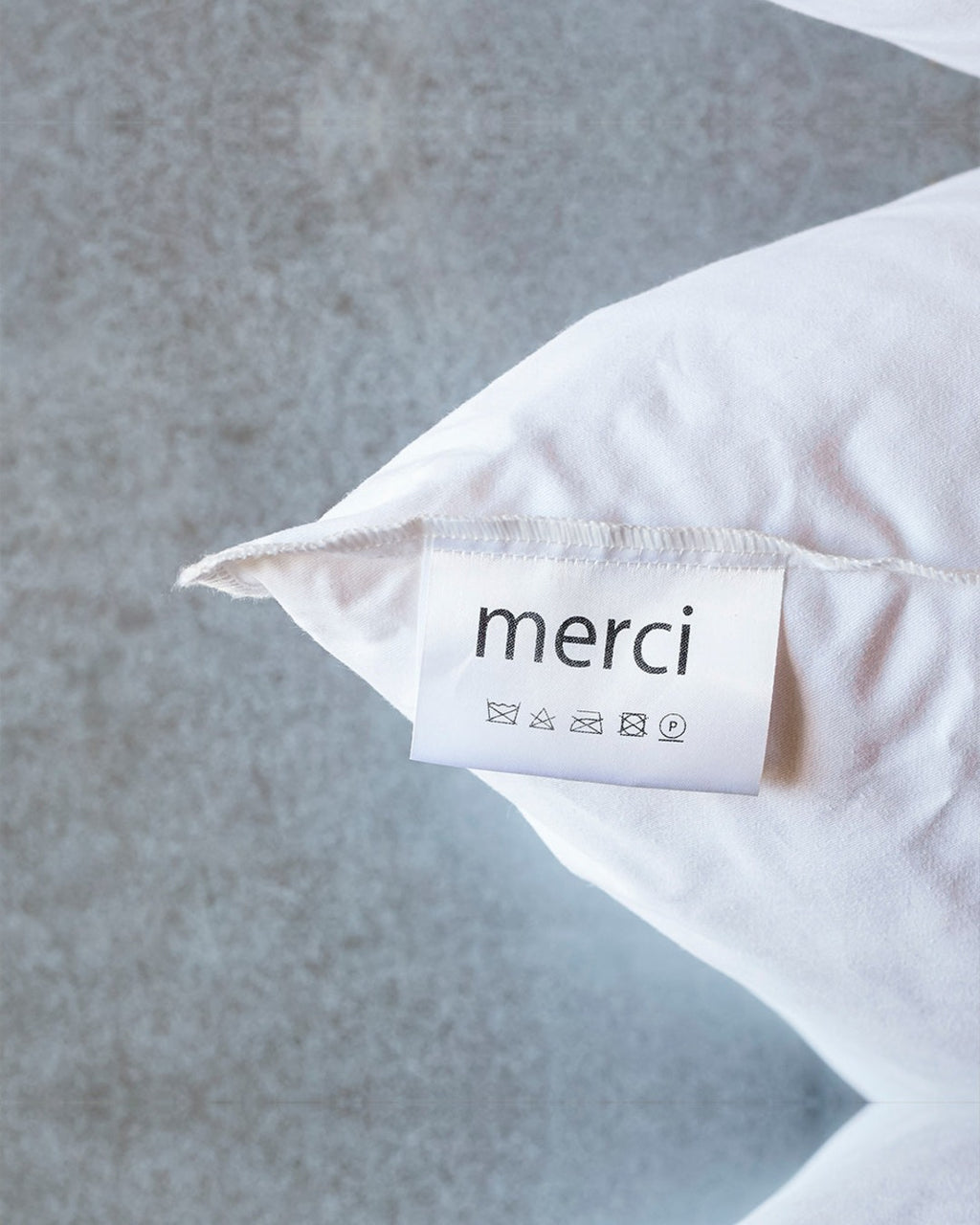 Merci - Goose Feather Cushion Insert - White