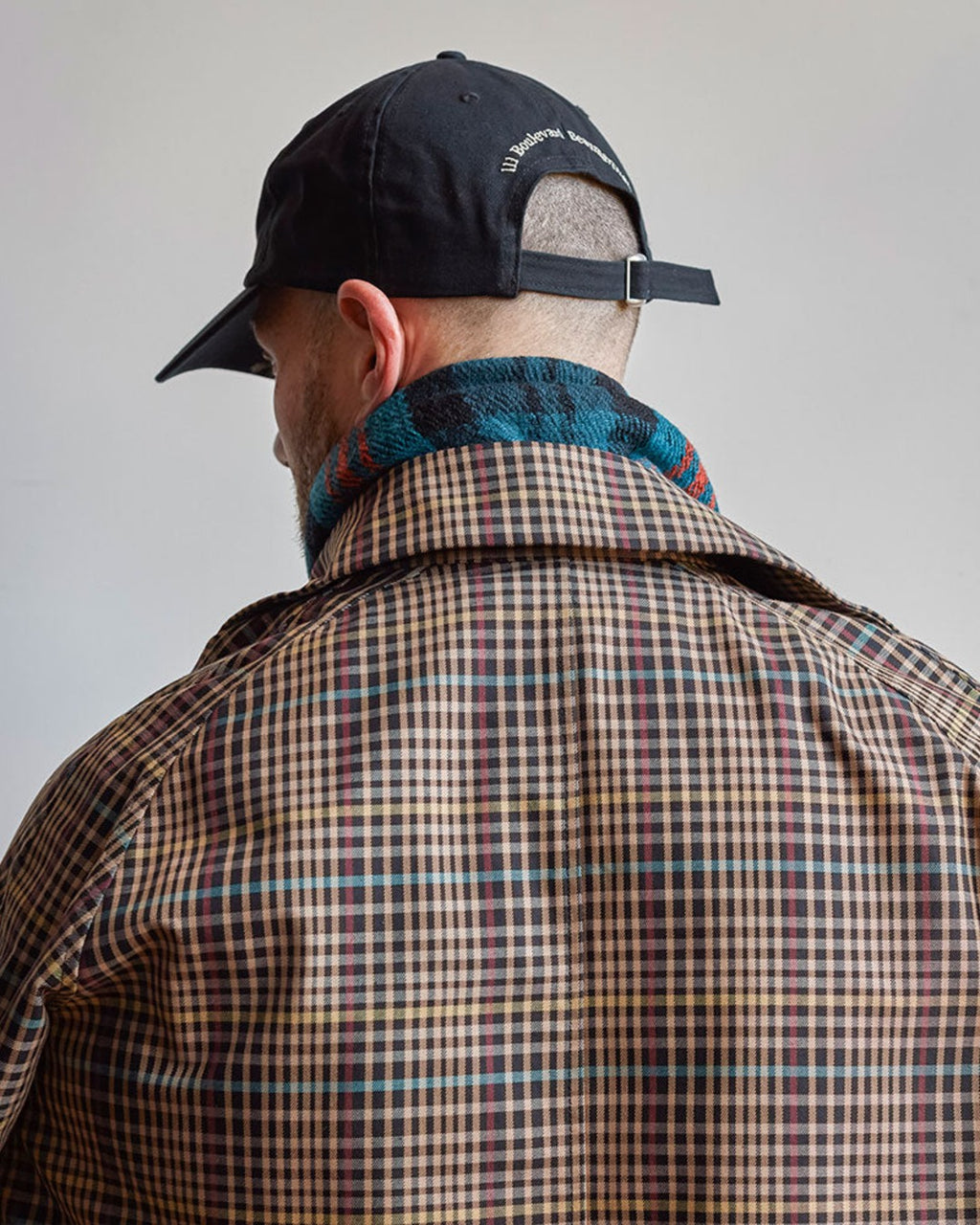 Merci - embroidered cap Non - Black