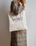 Merci - Tote Bag en coton - Merci 111 Violet