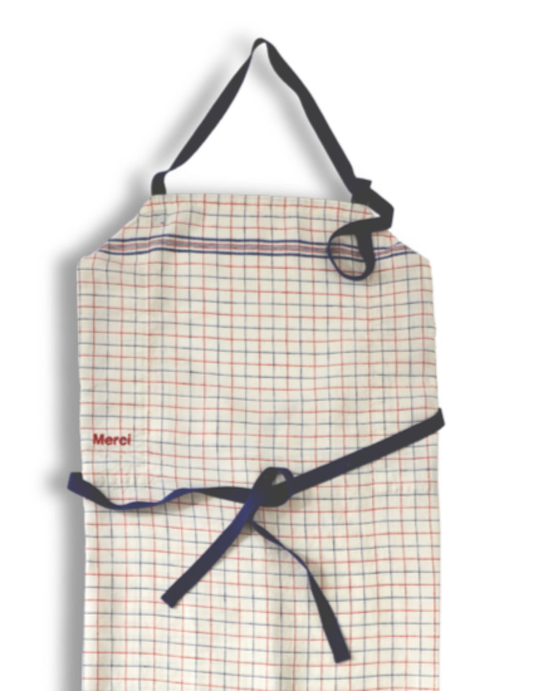 Merci - Washed linen apron - Office