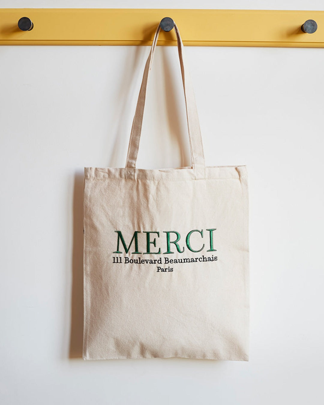 Merci - Cotton Tote Bag - Merci 111 Green