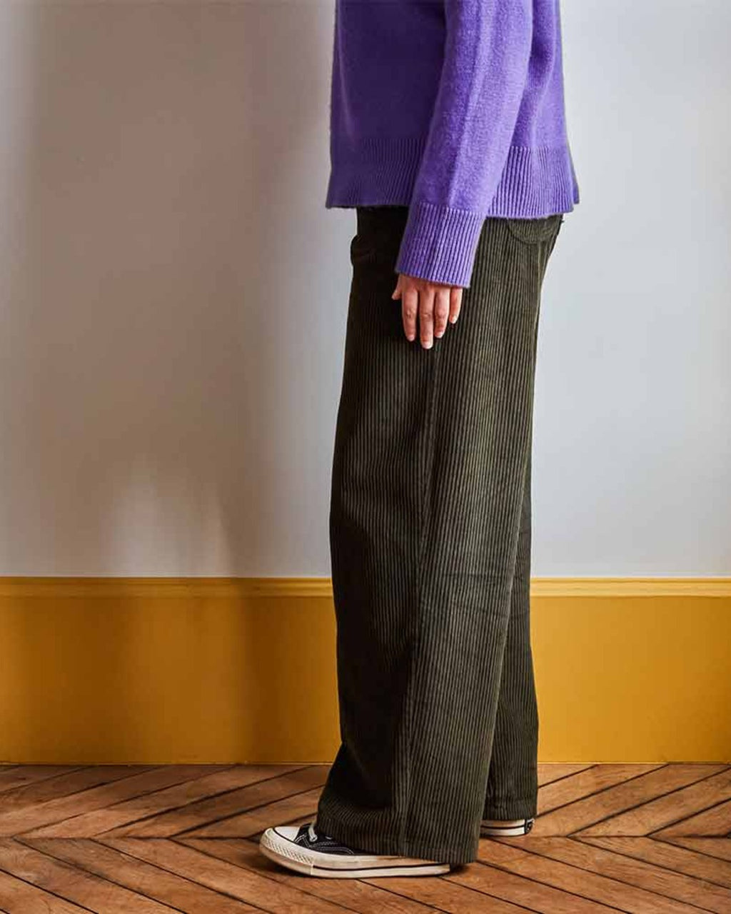 Merci - corduroy pants - Khaki