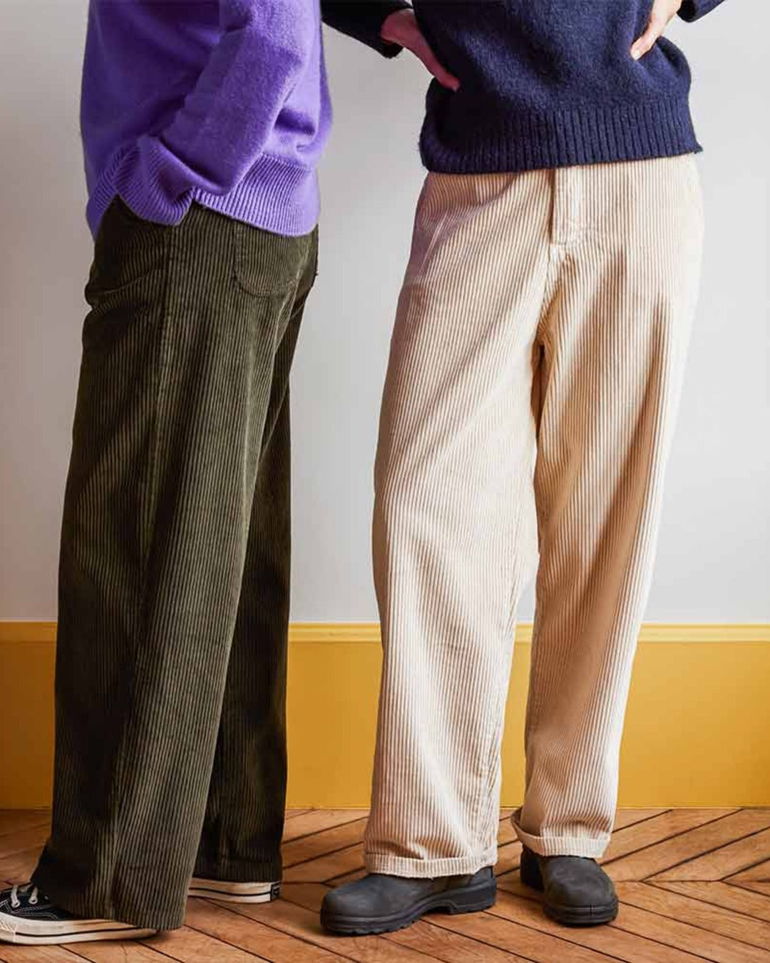 Merci - corduroy pants - Khaki