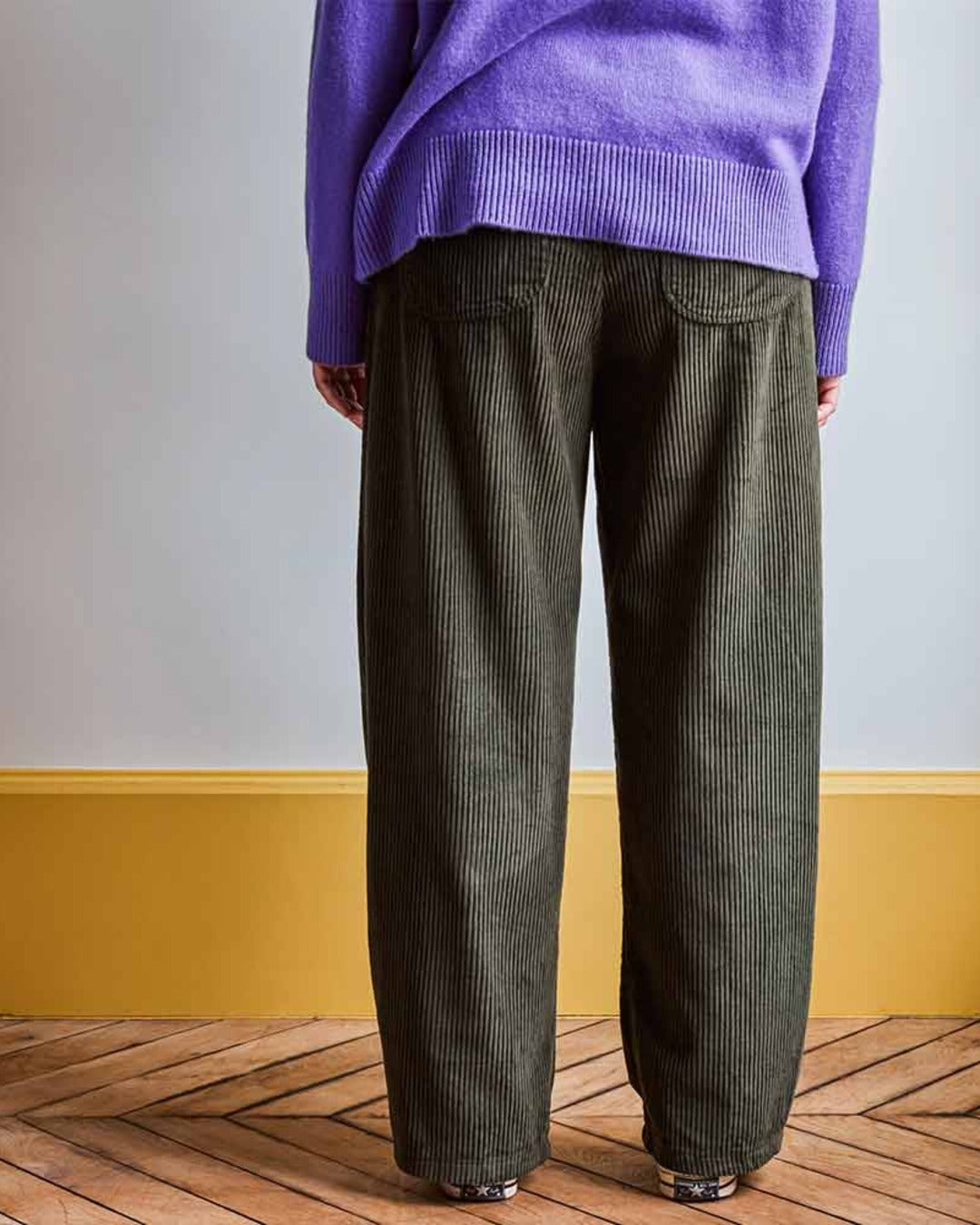 Merci - corduroy pants - Khaki