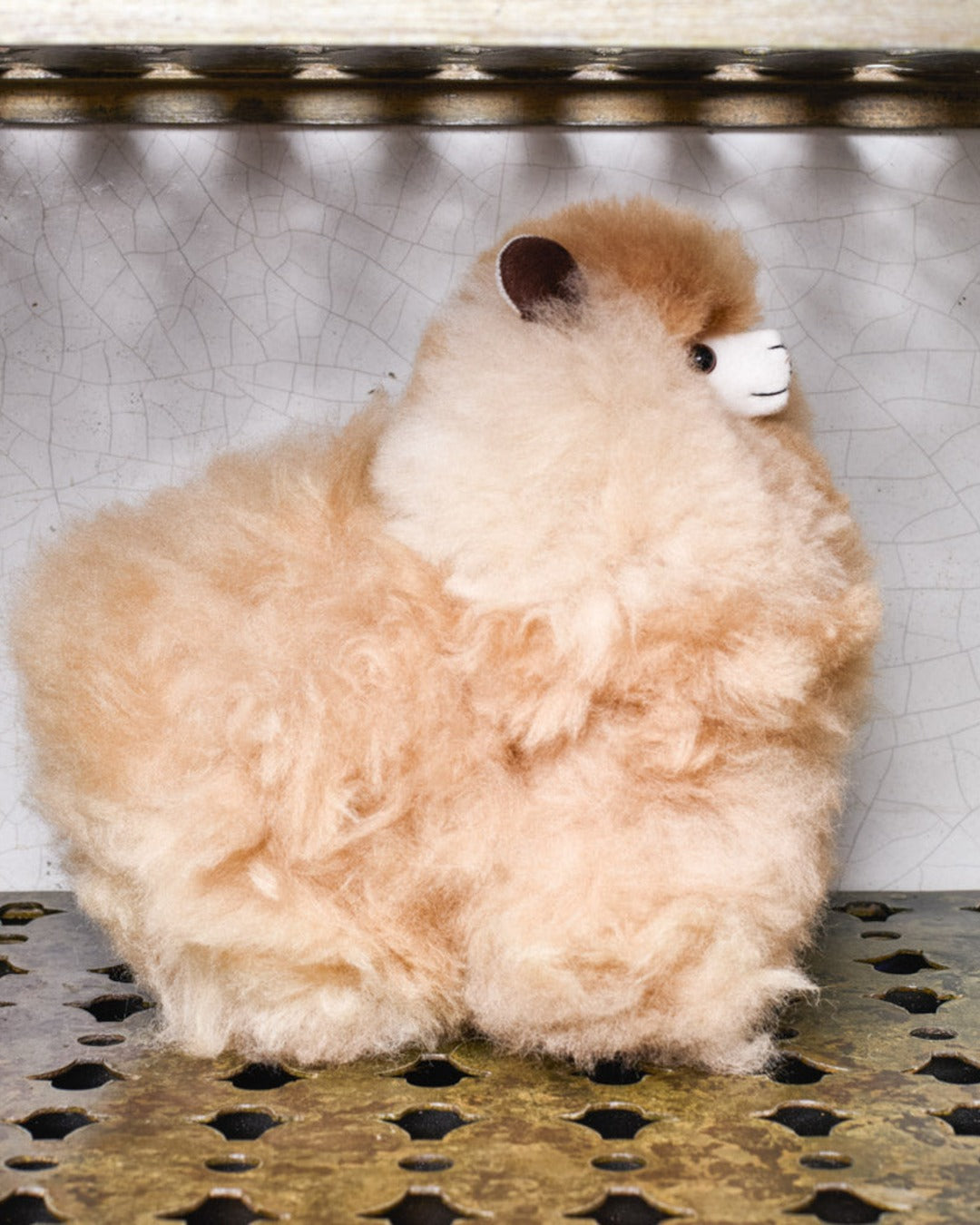 Inkari - Peluche Lama En Alpaga Sandstone