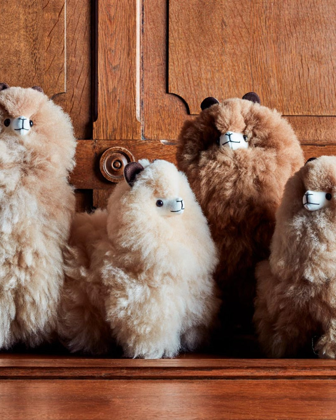 Inkari - Peluche Lama En Alpaga Sandstone