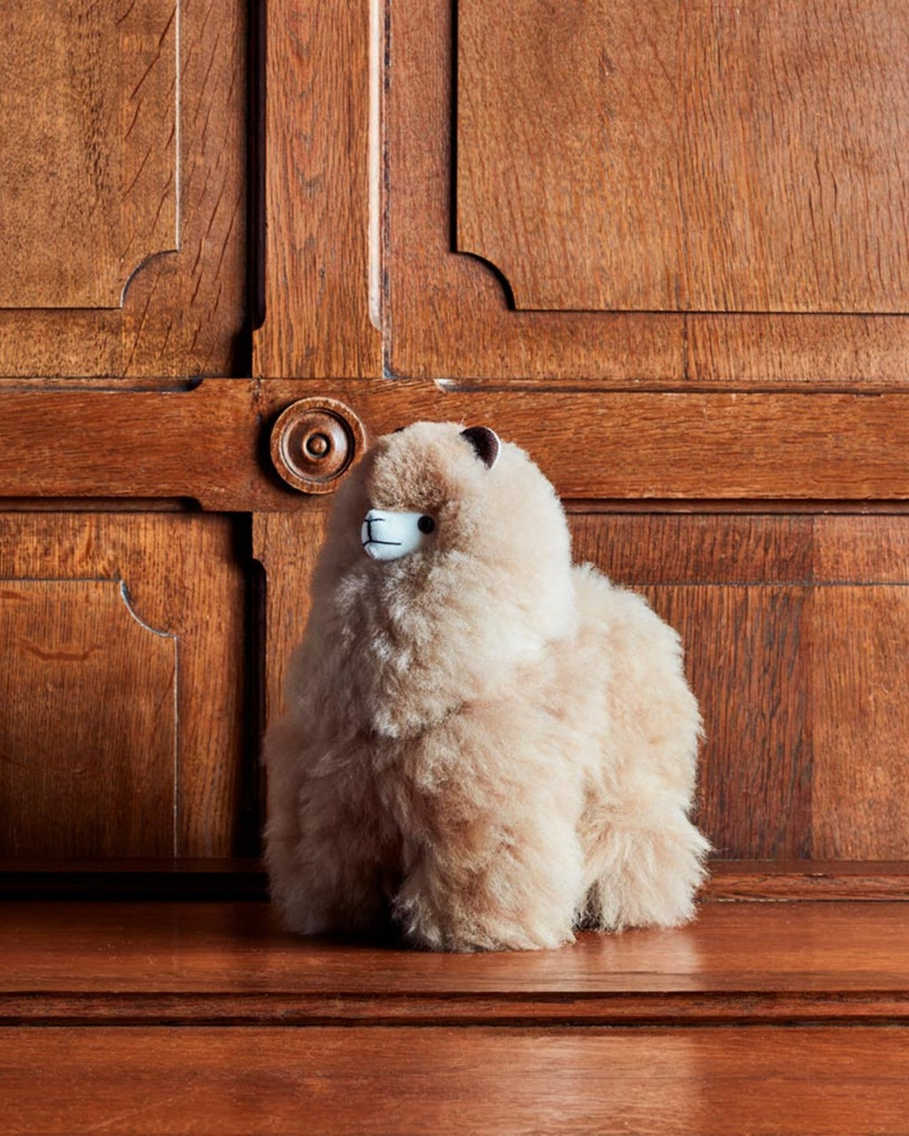 Inkari - Peluche Lama En Alpaga Sandstone