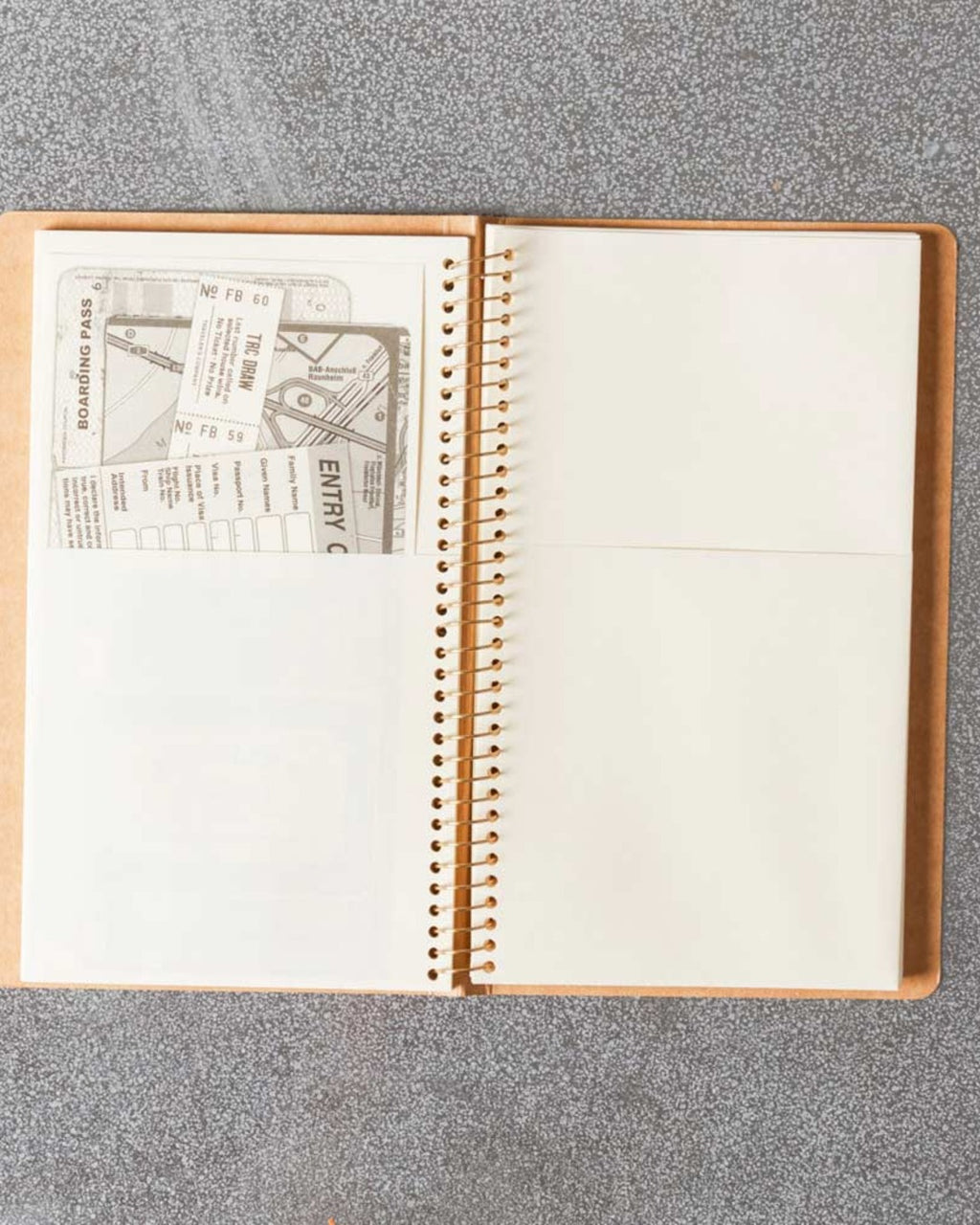 Designphil - Carnet À Pochettes Kraft Kangourou