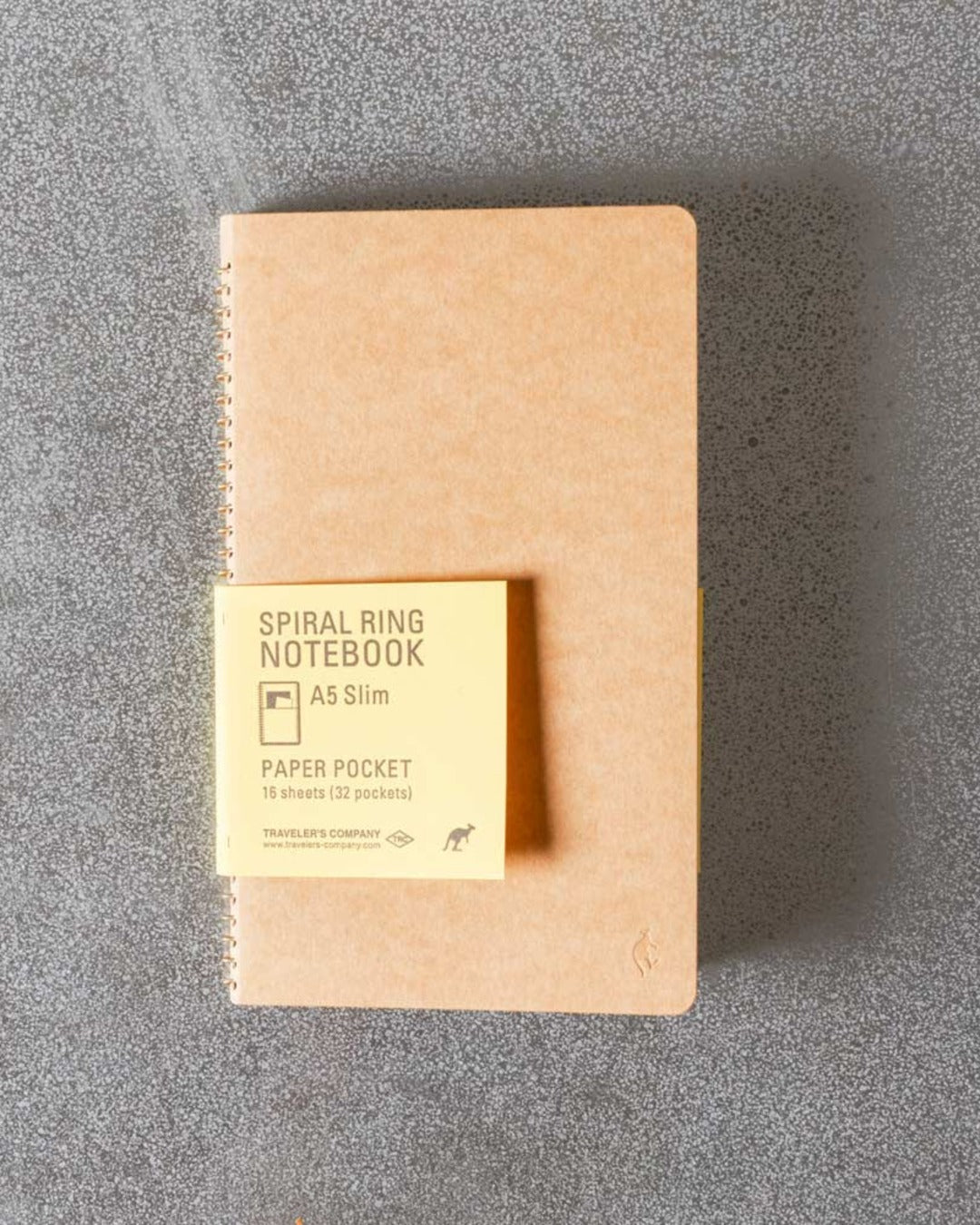 Designphil - Carnet À Pochettes Kraft Kangourou