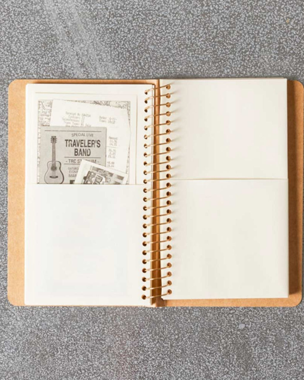 Designphil - Carnet À Pochettes Kraft Kangourou