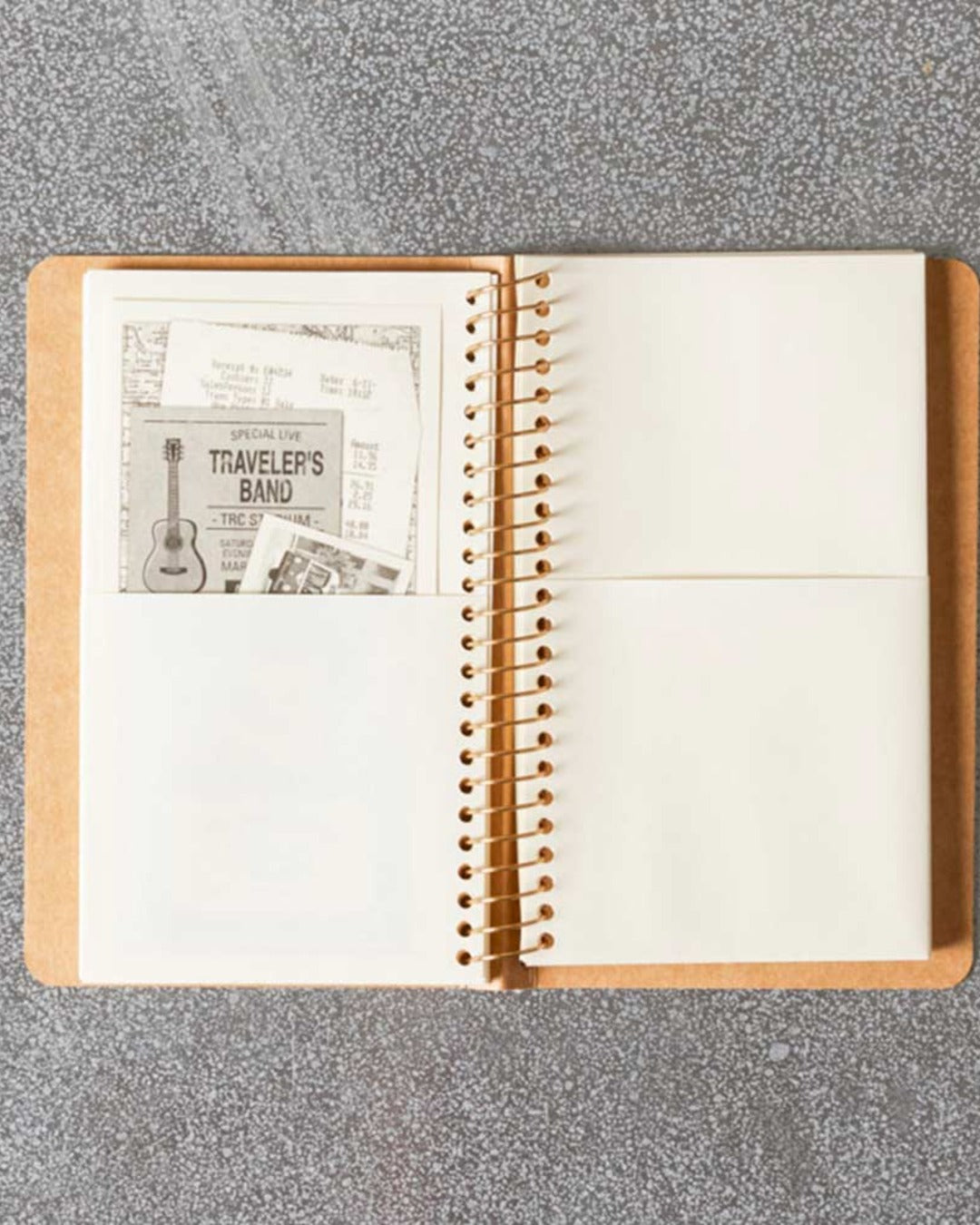 Designphil - Carnet À Pochettes Kraft Kangourou