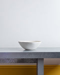 Mos - Stoneware salad bowl - Cream
