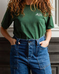 Merci - T-Shirt unisexe Non Merci "Rive Gauche" - Vert