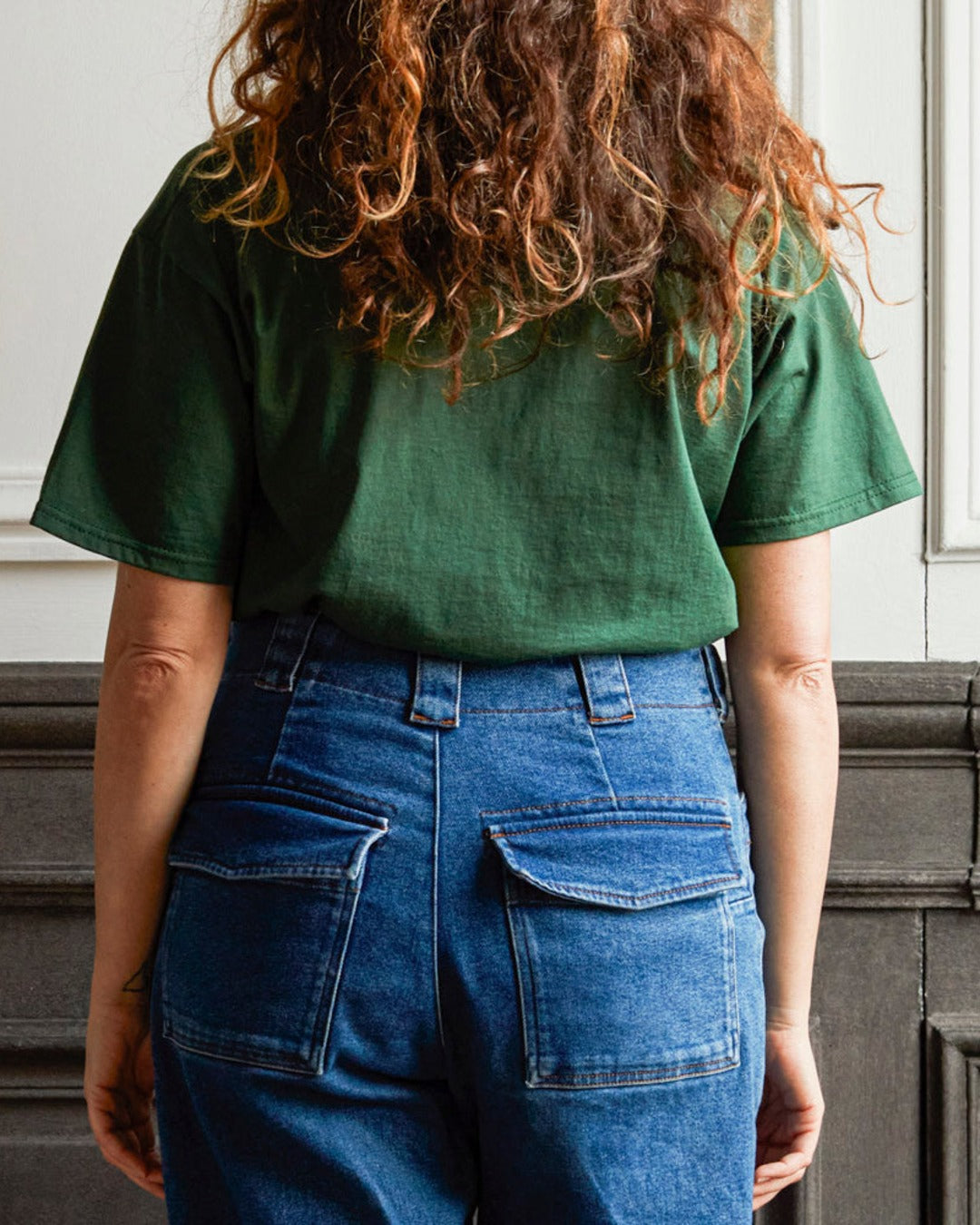 Merci - T-Shirt unisexe Non Merci "Rive Gauche" - Vert