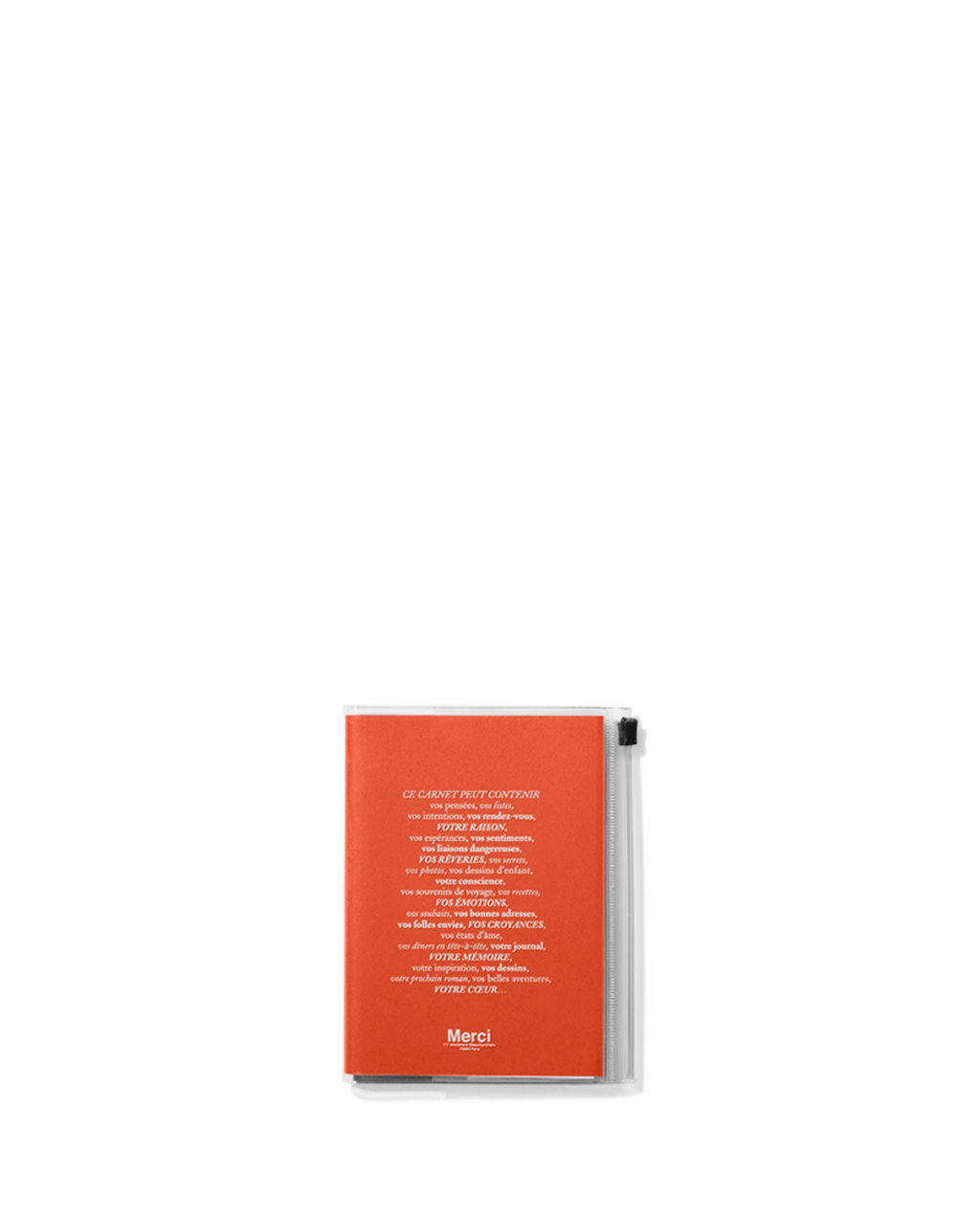 Merci x Marks - Carnet - Orange