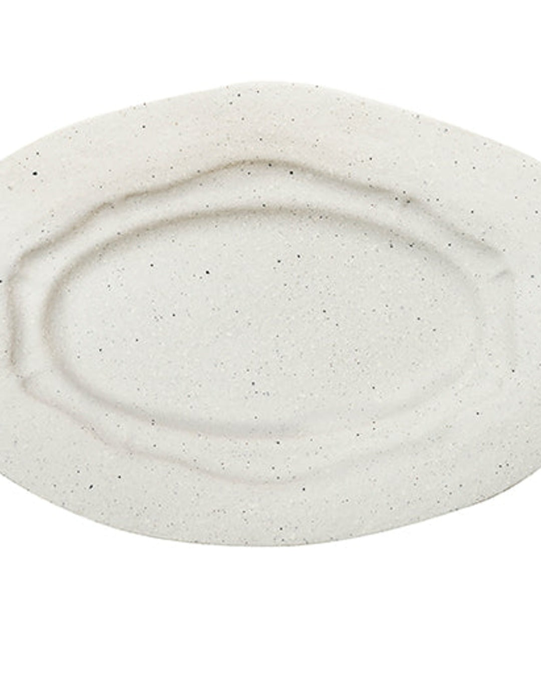 Jars Ceramistes - Réfectoire oval plate - Matte Sand