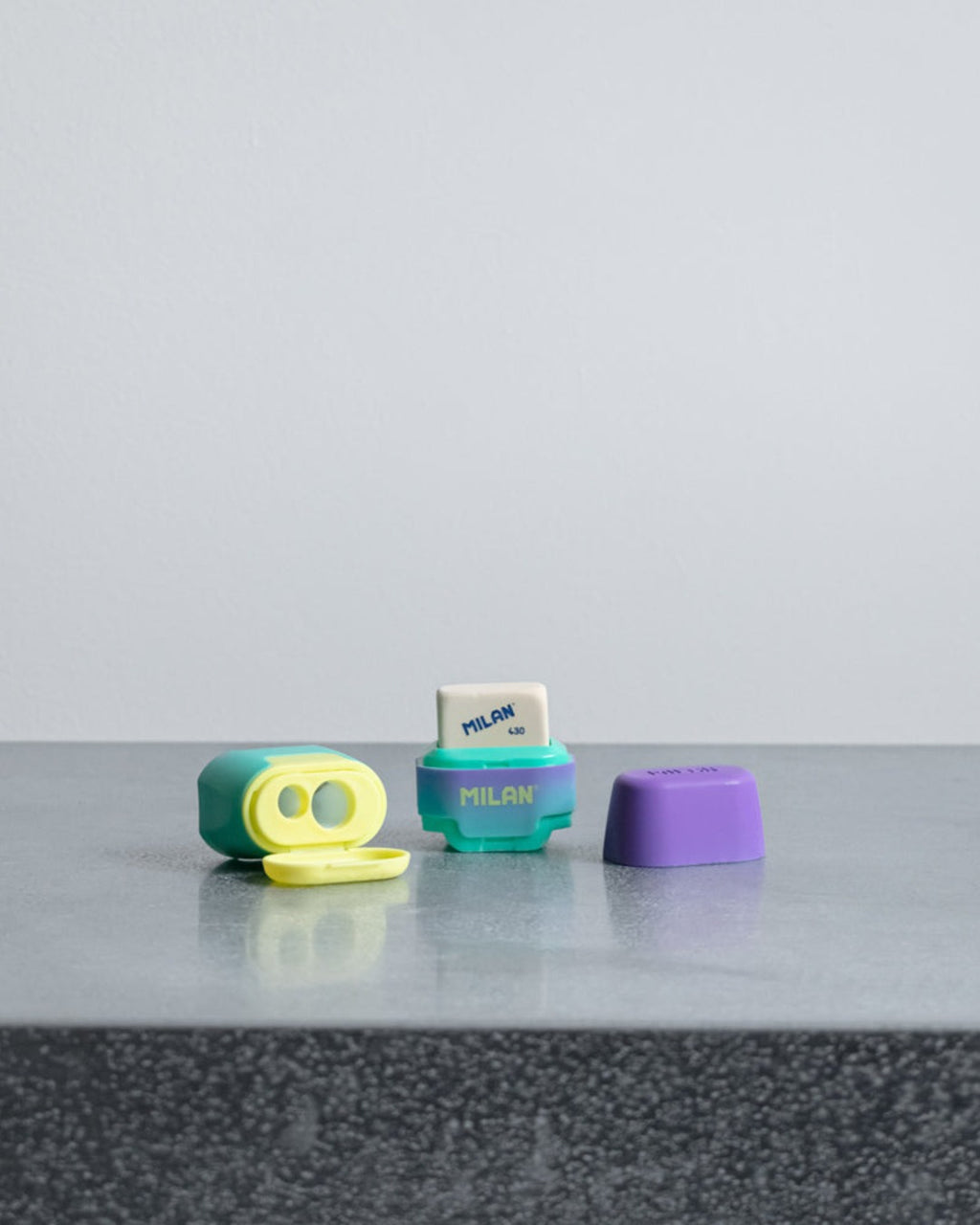 Milan - Sunset eraser & sharpener
