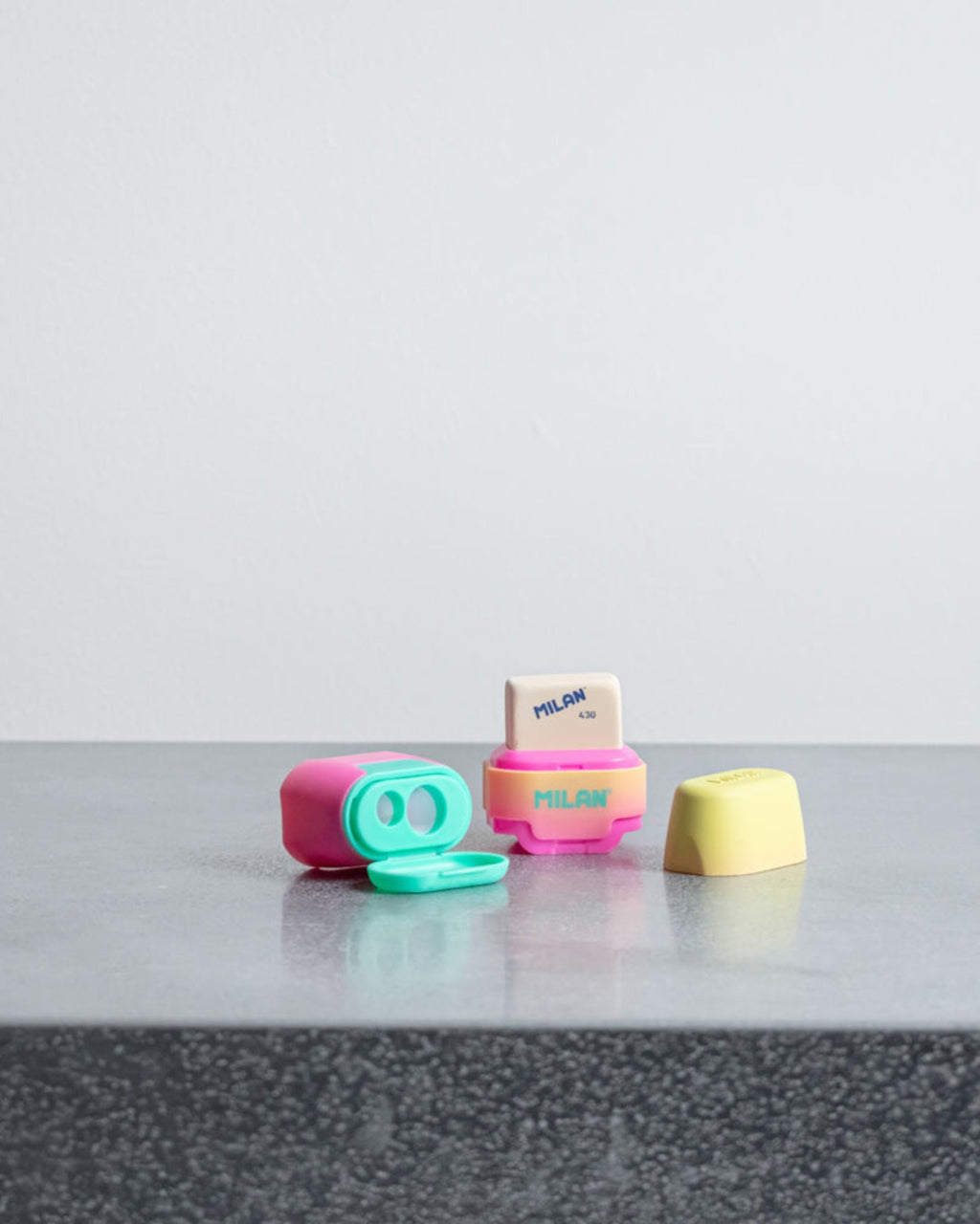Milan - Sunset eraser & sharpener