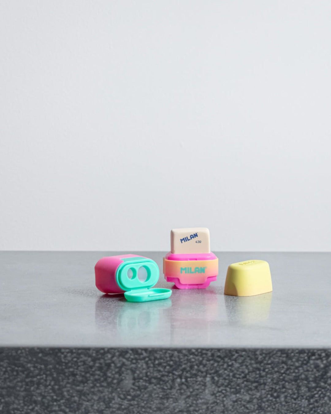 Milan - Sunset eraser & sharpener