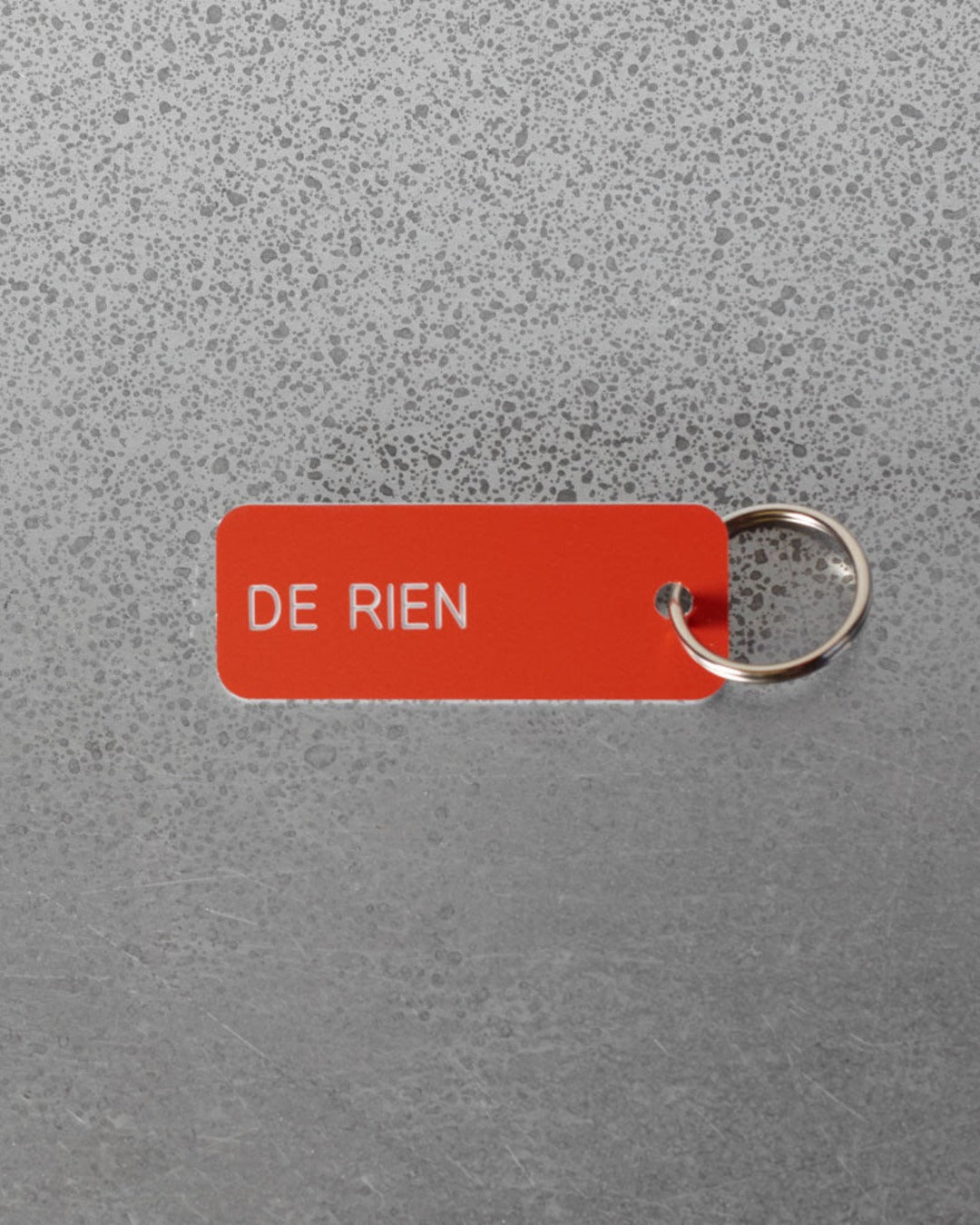 Merci - "You're welcome" Key Chain - Orange