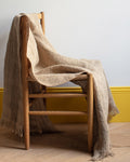Bed And Philosophy - Chalk hemp plaid - Natural