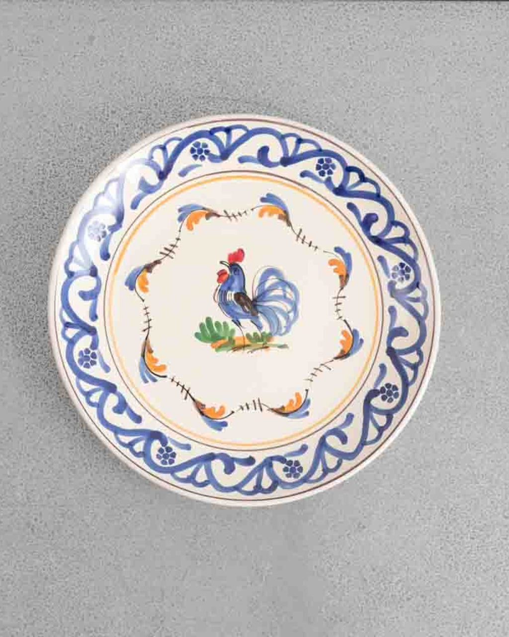 Ceramiche Nicola Fasano Cnf - Assiette En Faïence Coq