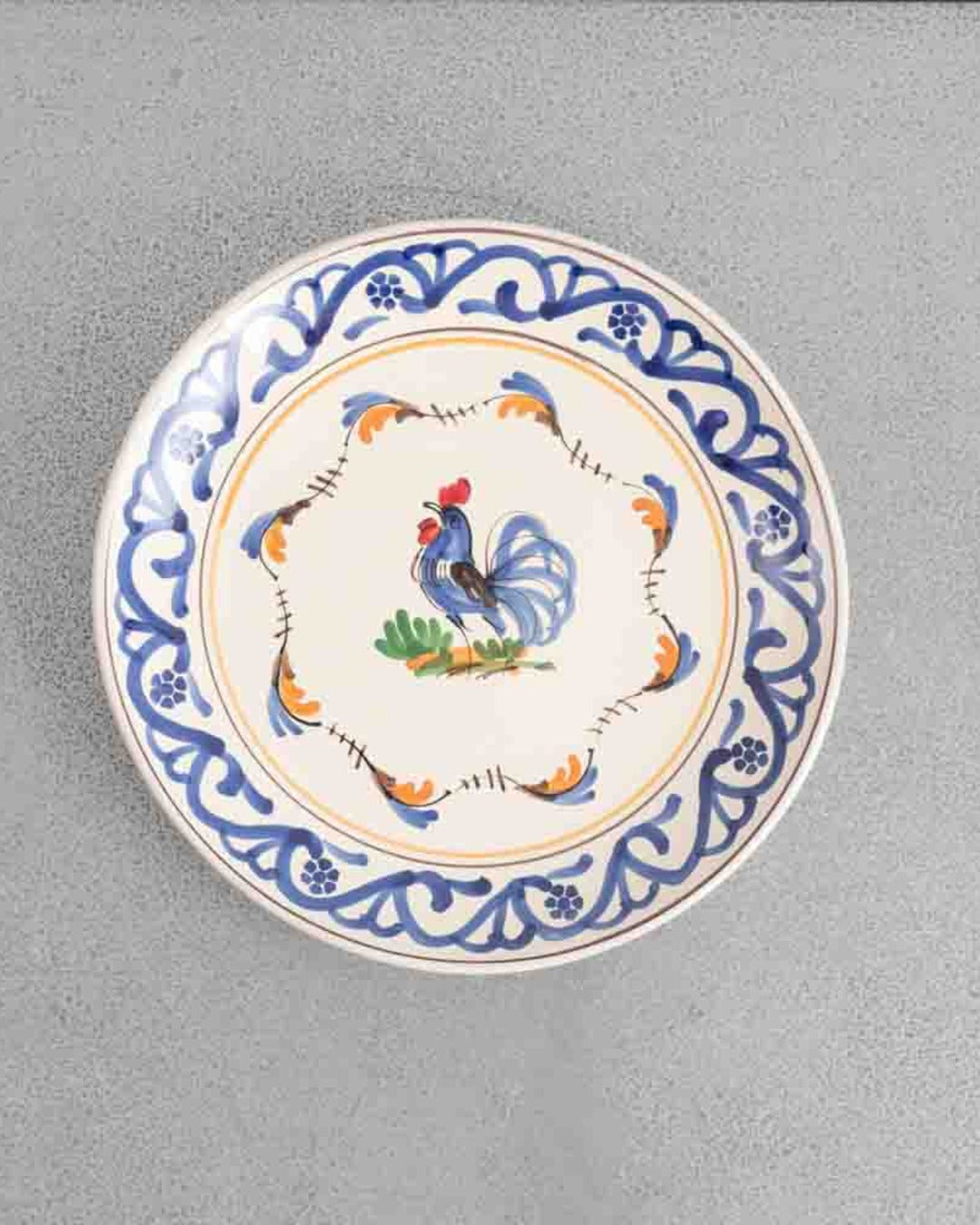Ceramiche Nicola Fasano Cnf - Earthenware plate - Rooster