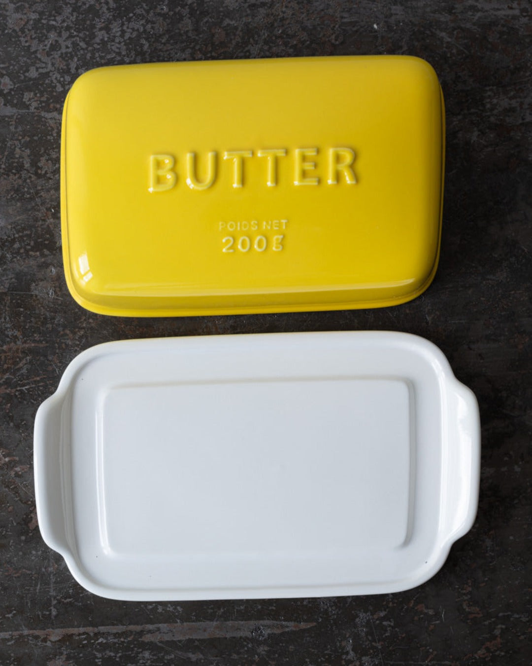 Studio M - Beurrier Arrondi - Jaune